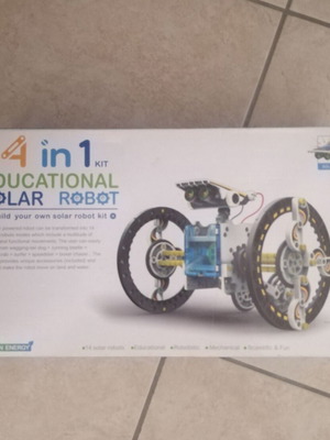 Εκπαιδευτικό παιχνίδι Construct & Create 14in1 Solar Robot Kit μεταχειρισμένο
