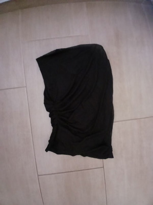Stradivarius black formal top, size M