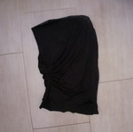 Stradivarius black formal top, size M