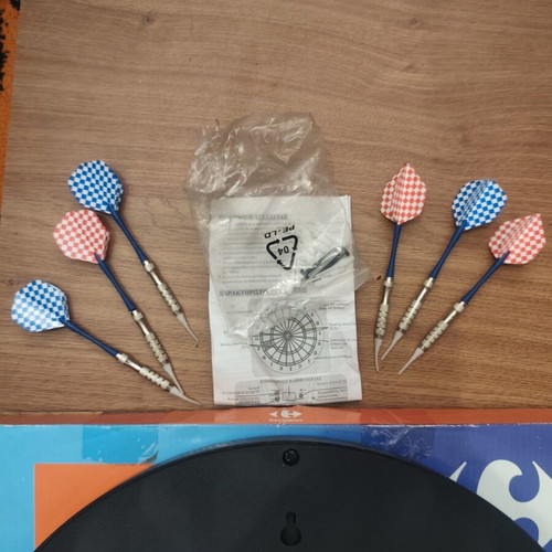 Echowell UFO-88 Electronic Dartboard Set like new with 6 darts and instructions