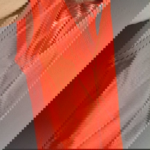 Diesel Vintage αφόρετο αμάνικο μπλούζα πορτοκαλί 100% βαμβακερό