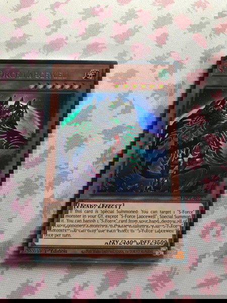 Yugioh κάρτα S-Force Lapcewell Ultra Rare 1st Edition