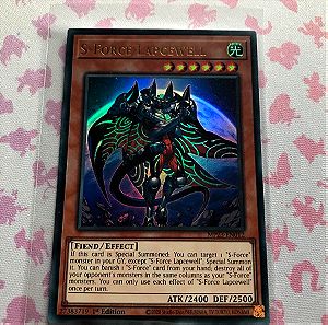 Yugioh κάρτα S-Force Lapcewell Ultra Rare 1st Edition
