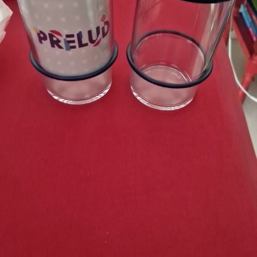 Tupperware Preludio glasses new, 1 pair