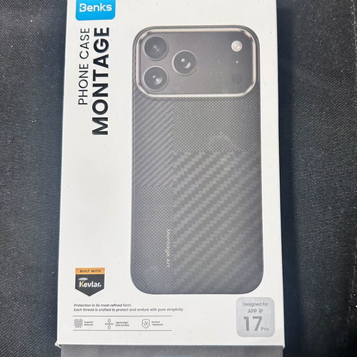 Benks Montage iPhone 17 Pro Kevlar case
