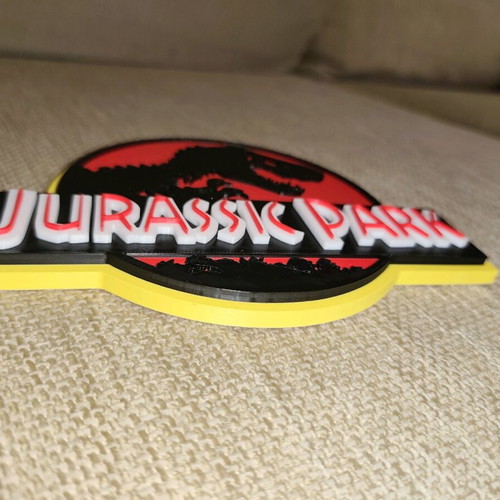Jurassic Park 3D Printed Table Decor New