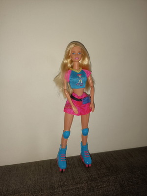 Barbie Cool Skating 1999 doll used, collectible vintage Mattel