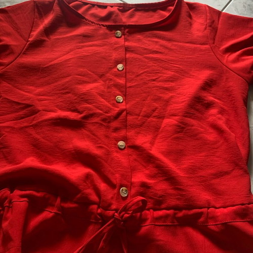 Red blouse like new, size XS