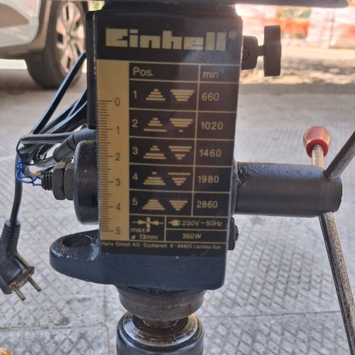 Einhell δράπανο κολωνάτο 350W SB 400 με 5 ταχύτητες