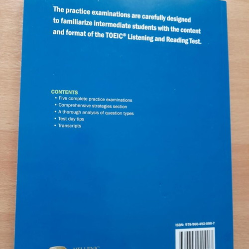 Book The Revised B2 Practice Exams for the TOEIC Test new with CD