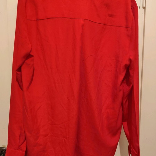 Red shirt Stradivarius X large Eur 42 like new