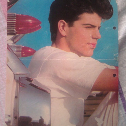 New Kids On The Block (Jordan Knight) poster used, Manina magazine