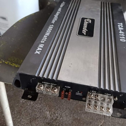 Four-channel car amplifier 1800 watt