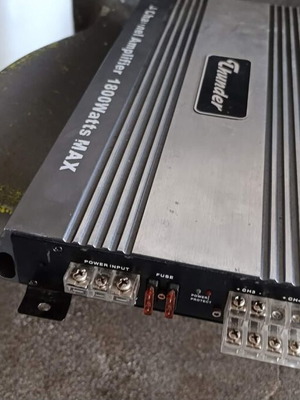 Four-channel car amplifier 1800 watt