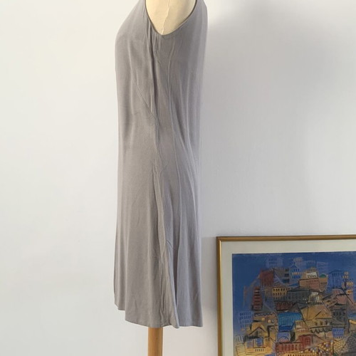 Dress The Line Project gray size S new with deep V neckline