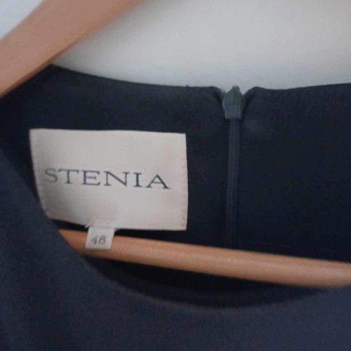 Stenia dress used, black, size 48 with matching jacket