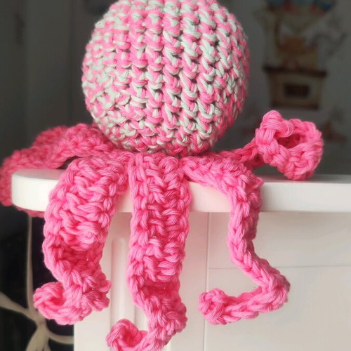 Handmade octopus toy new