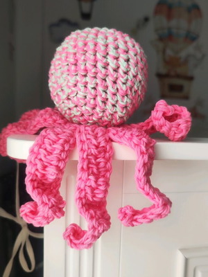 Handmade octopus toy new