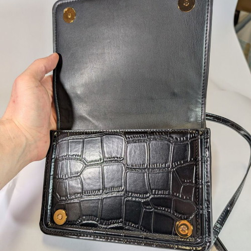 Zara Shoulder Bag Like New Black