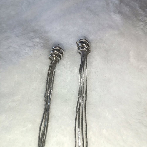 Folie Folie silver earrings new