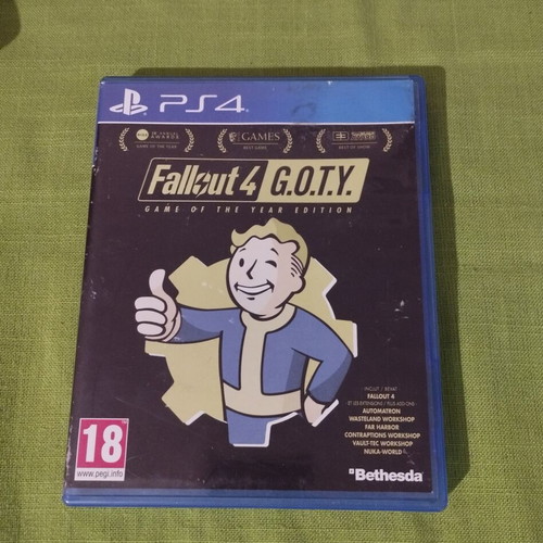 Fallout 4 G.O.T.Y. Edition PS4 game used, French version with English menu