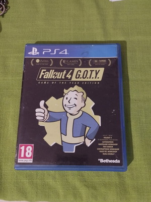 Fallout 4 G.O.T.Y. Edition PS4 game used, French version with English menu