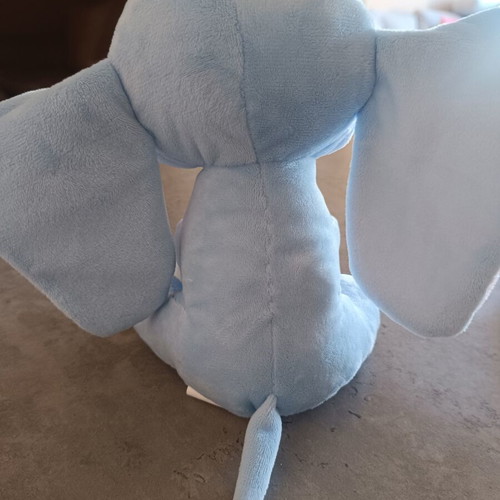 Blue Plush Elephant Toy new