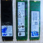 NVMe 256GB M.2 SSD used