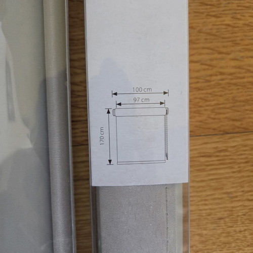 Jysk Bolga Blackout Roller Blind 100x170cm taupe new, set of 2
