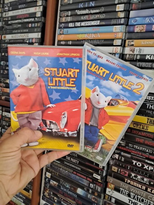 Stuart Little 1 and 2 DVD, animated movies with subtitles