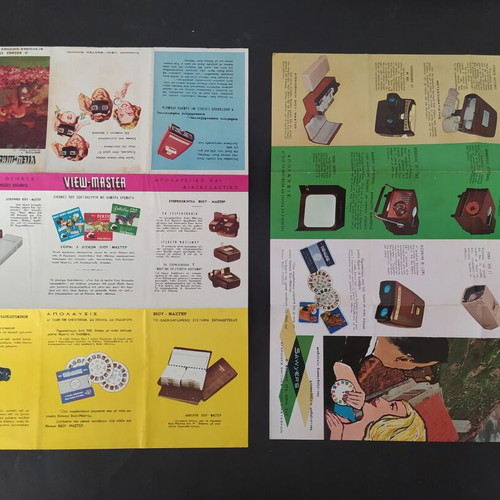 View-Master 1962 Collectible Disc Catalogs Used, Parts 1 and 2
