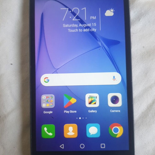 Honor Android smartphone, beige