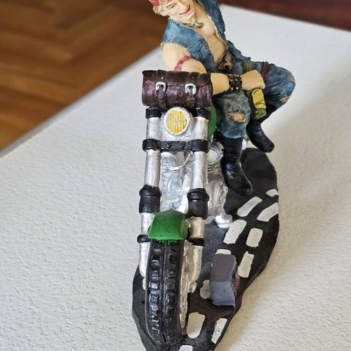 Hells Angel Biker Ornament like new (Harley)