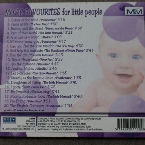 Music CD for babies new