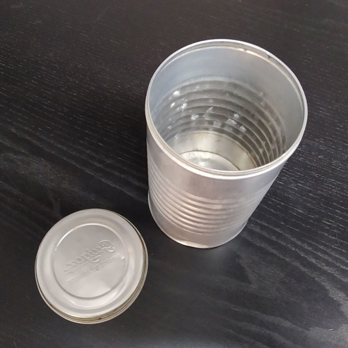 Vintage metal packaging used, pack of 3 pieces