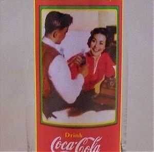Coca Cola παλιό διαφημιστικό ποτήρι