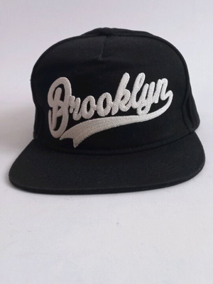 Καπέλο Brooklyn καινούργιο, μαύρο και άσπρο one size