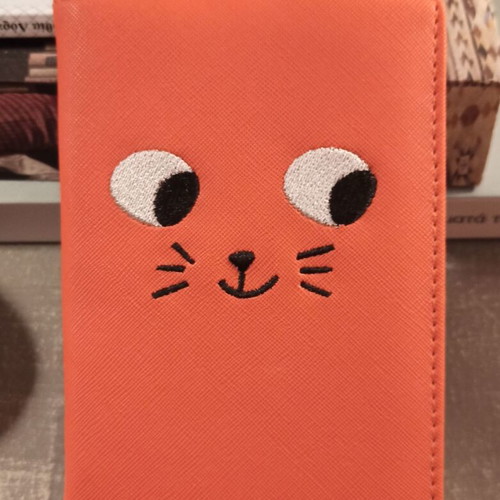 A6 notebook with cat case new