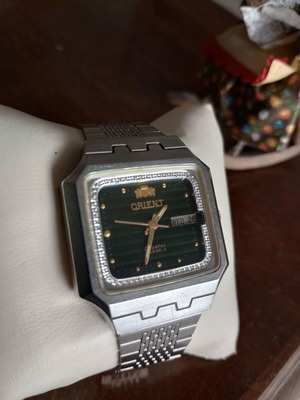 Orient automatic Crystal 21 Jewels μεταχειρισμένο 70s 36 mm