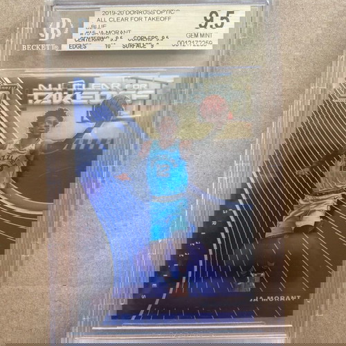 Ja Morant Rookie αριθμημένη κάρτα /49 Donruss Optic 2019-20 καινούργιο