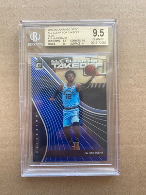 Ja Morant Rookie numbered card /49 Donruss Optic new