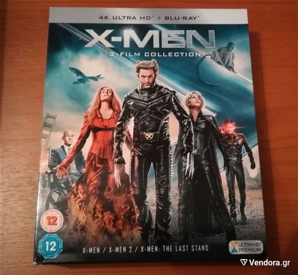  X-Men trilogia (ochi 4K UHD - mono Blu-ray)
