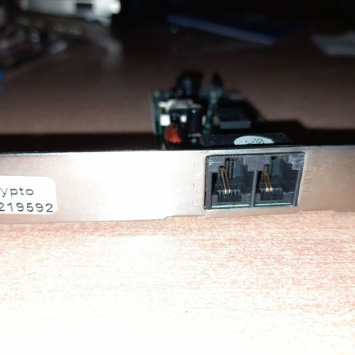 Crypto network card used