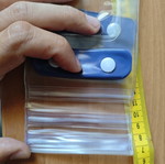 Winston Waterproof Phone Case used, transparent protective cover