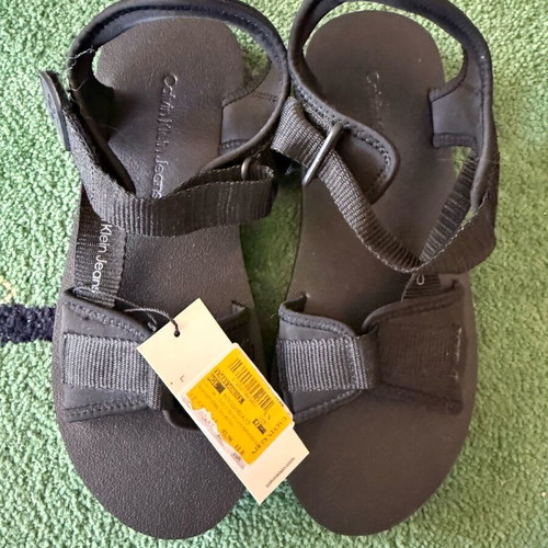 Calvin Klein sandals new, size 42, black