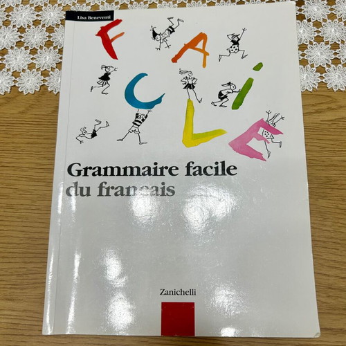 Grammaire facile du français language learning book used, Italian edition