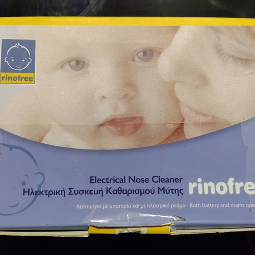 Rinofree electrical nose cleaner used for babies