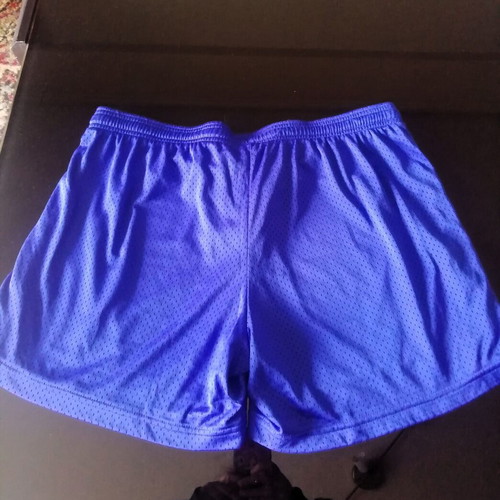 Crane running shorts size L like new, blue and pink