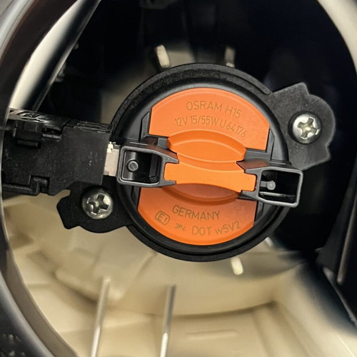 Osram headlight bulb used, working
