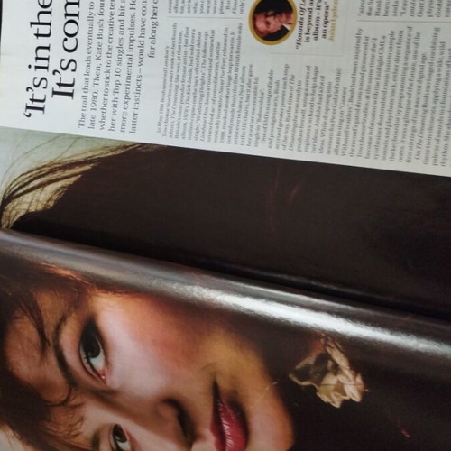 Uncut magazine issue 157 with Kate Bush used, cover wear